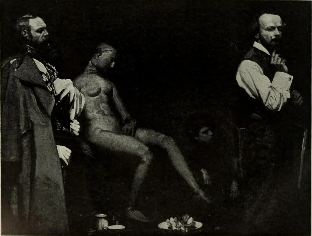 An illustration from International studio, 1897, leaf 46