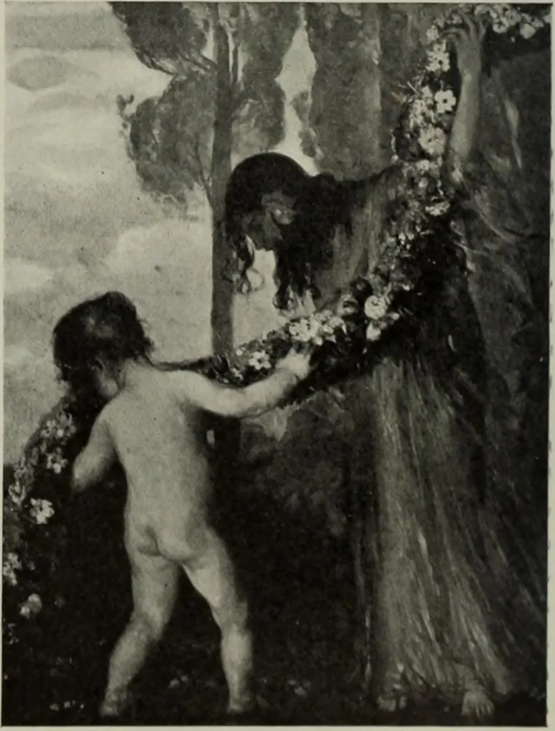 An illustration from International studio, 1897, leaf 60