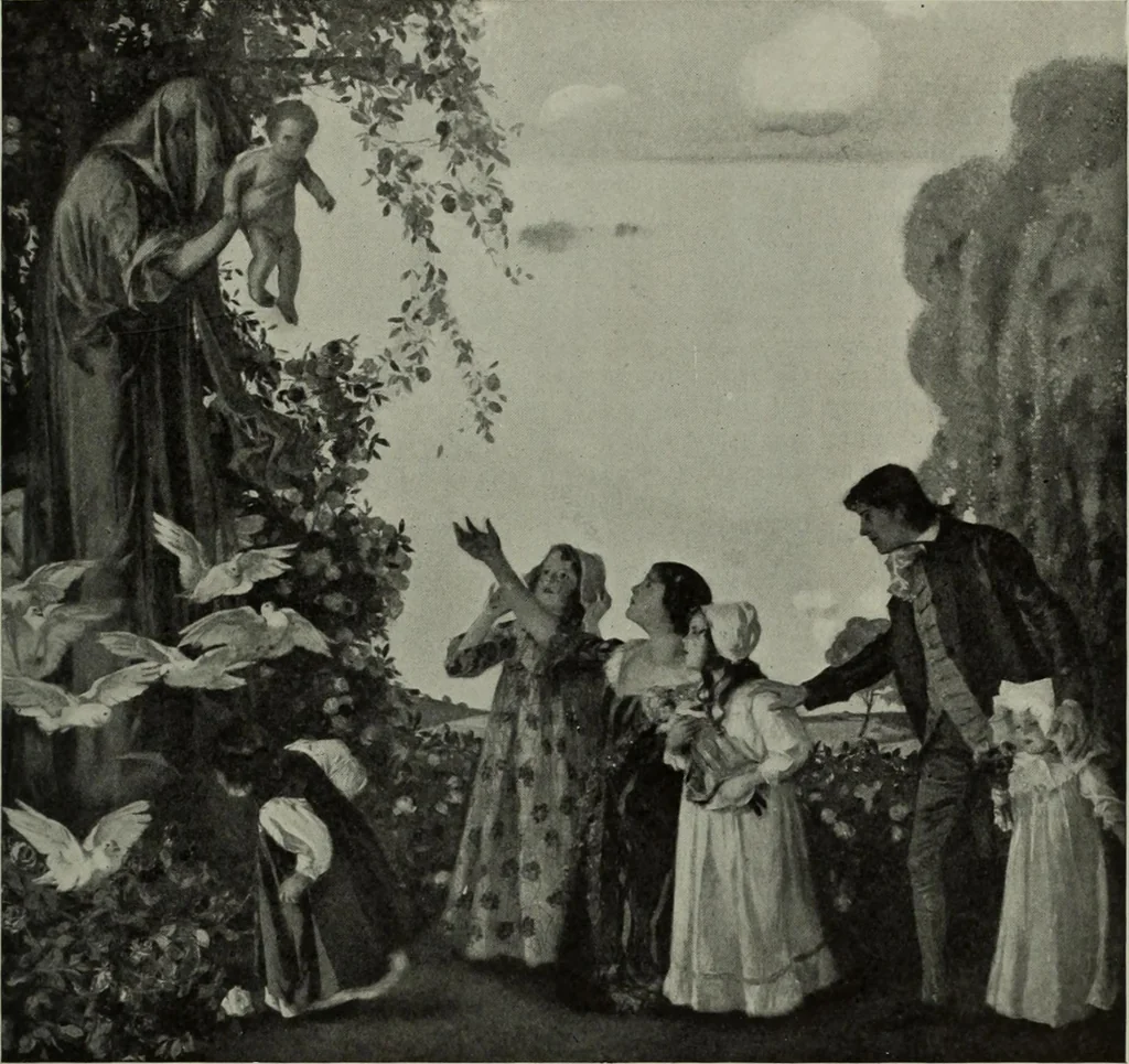 An illustration from International studio, 1897, leaf 61