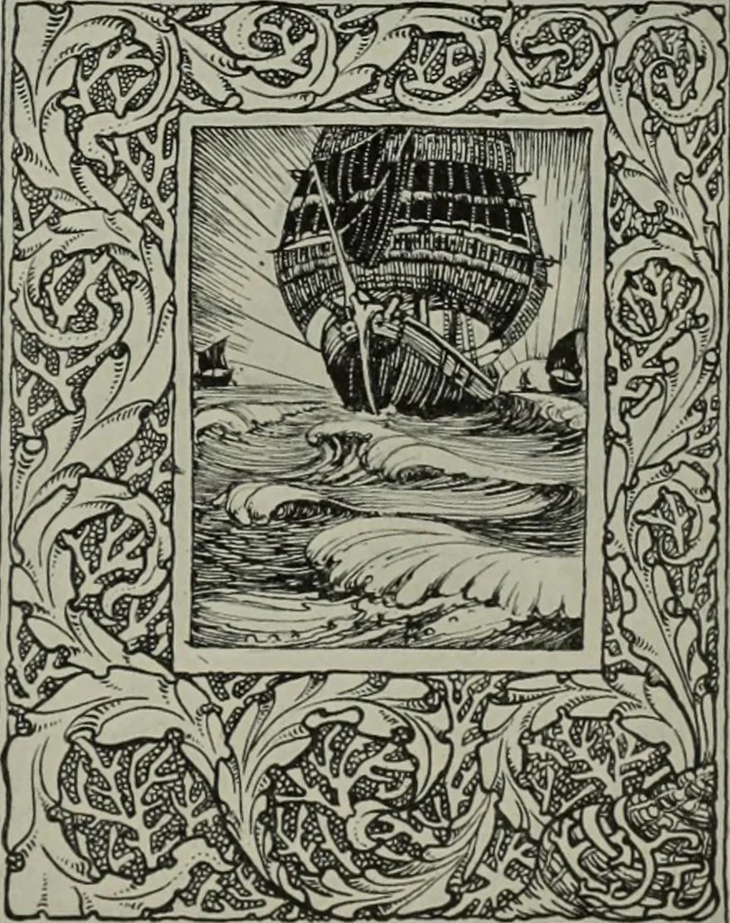 An illustration from International studio, 1897, leaf 83