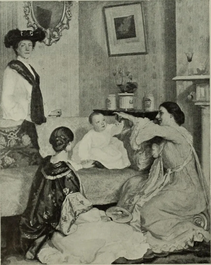 An illustration from International studio, 1897, leaf 87