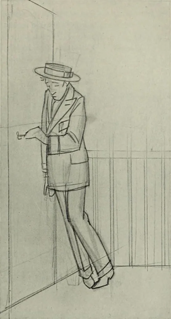 An illustration from International studio, 1897, leaf 91