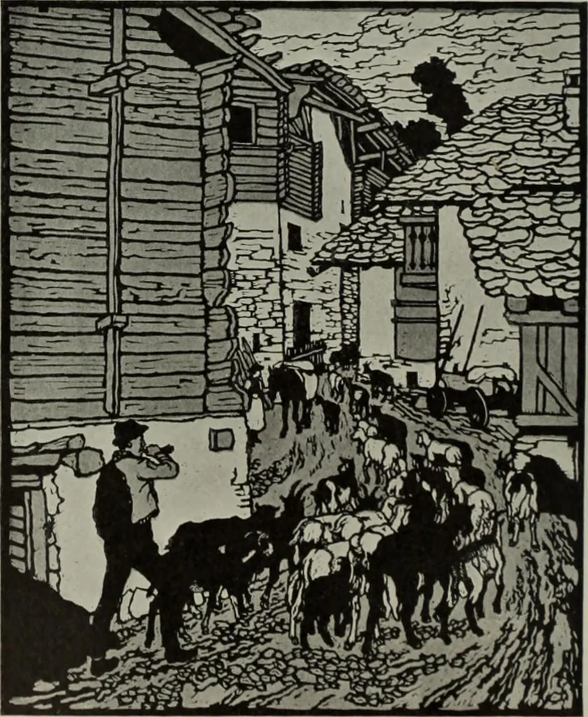 An illustration from International studio, 1897, leaf 96