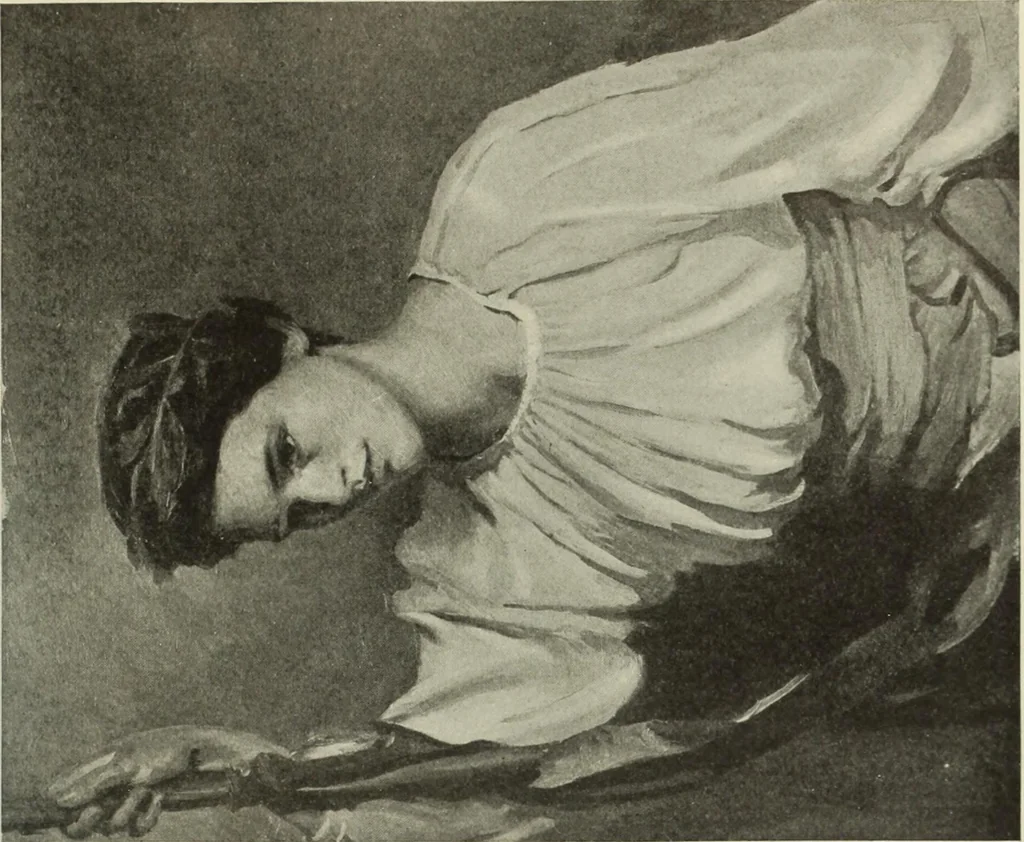 An illustration from International studio, 1897, leaf 100