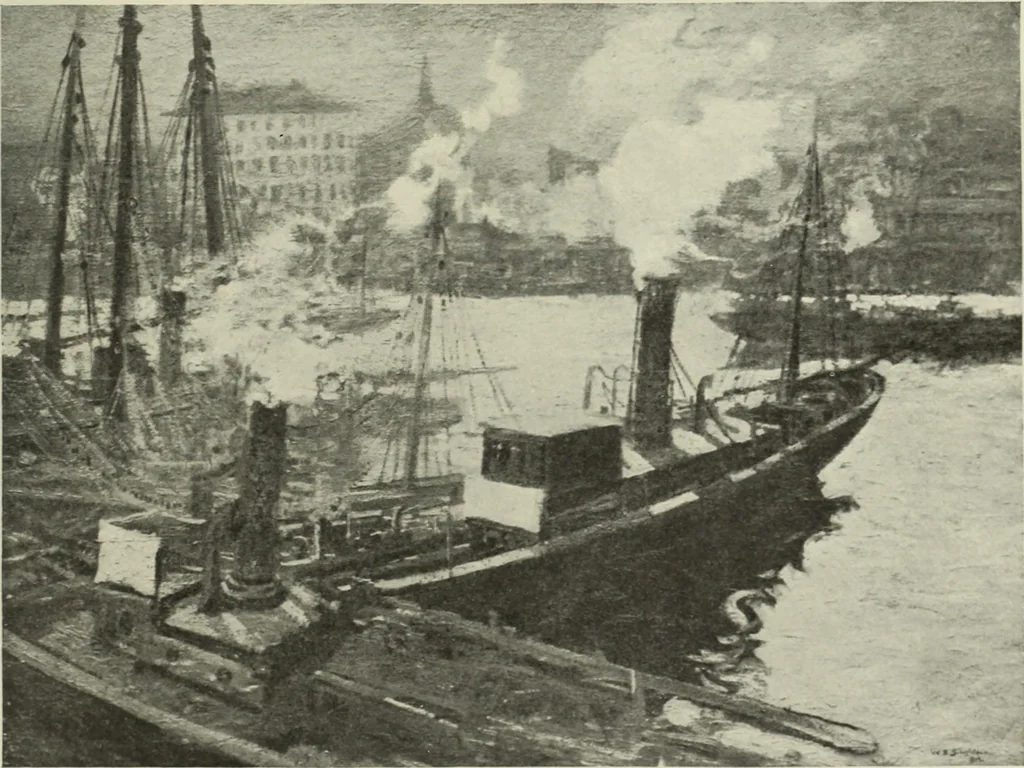 An illustration from International studio, 1897, leaf 102