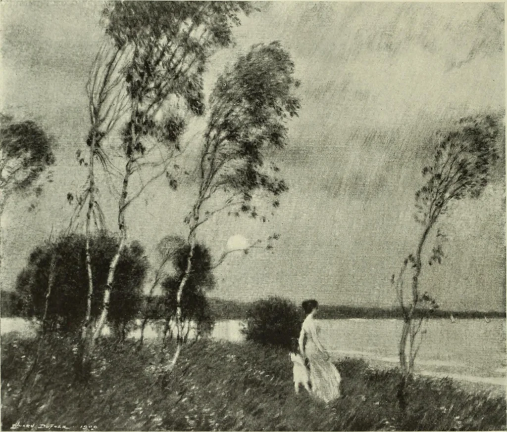 An illustration from International studio, 1897, leaf 103