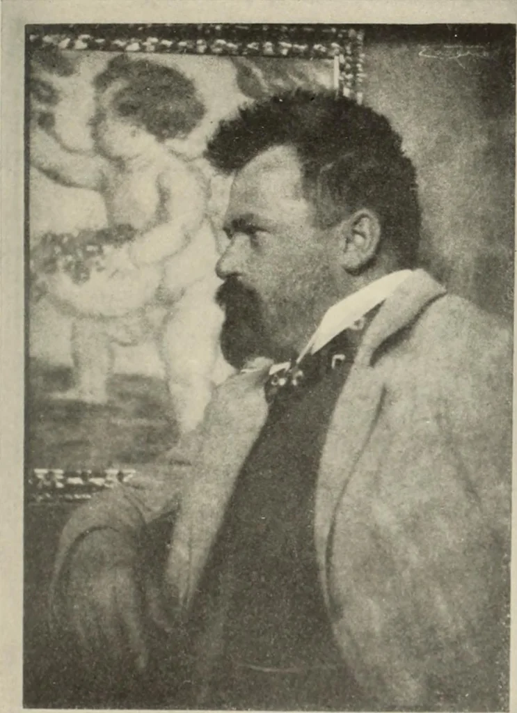 An illustration from International studio, 1897, leaf 114