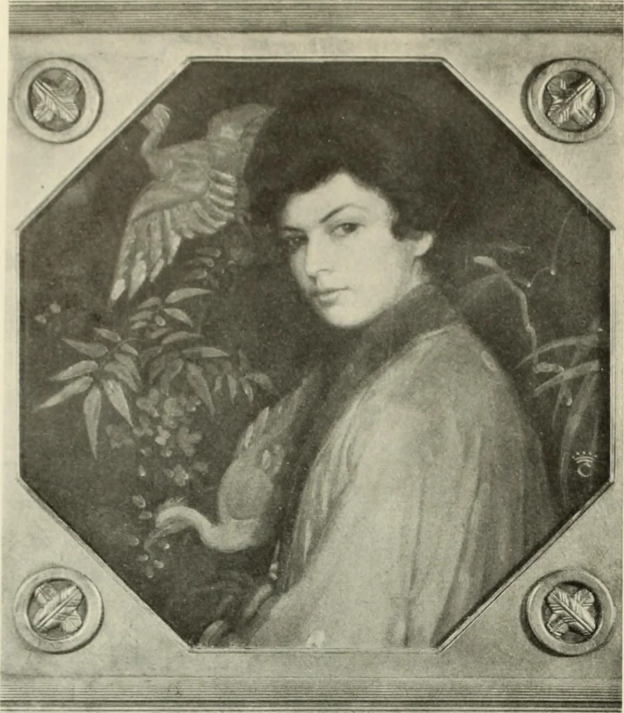 An illustration from International studio, 1897, leaf 117