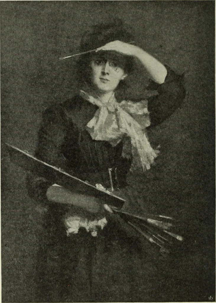 An illustration from International studio, 1897, leaf 171