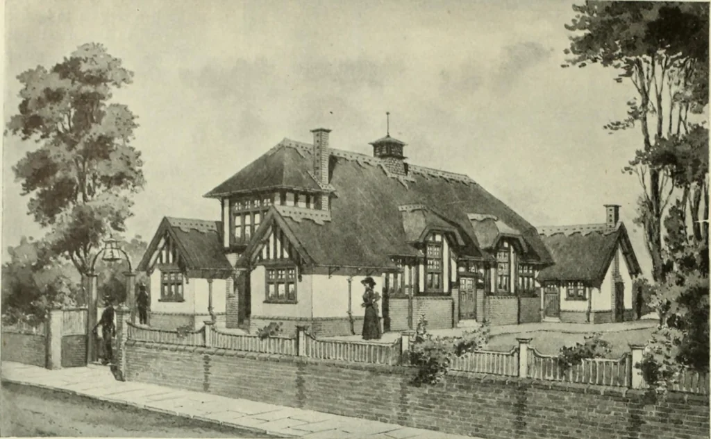 An illustration from International studio, 1897, leaf 193