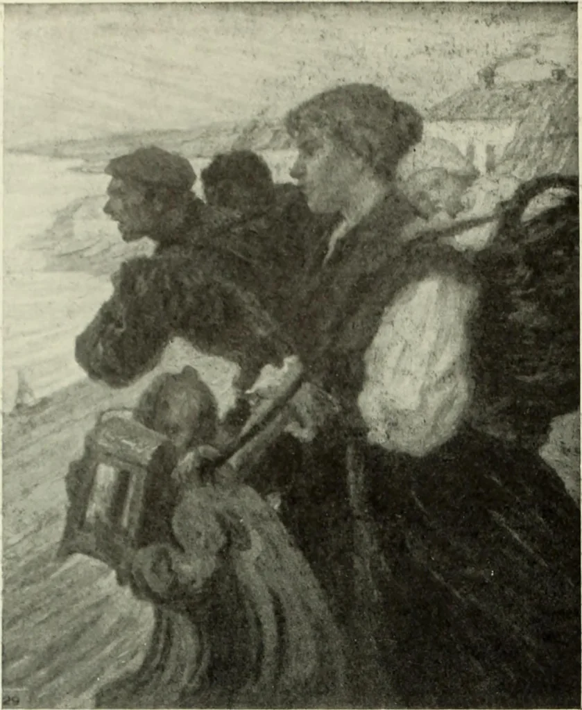 An illustration from International studio, 1897, leaf 215