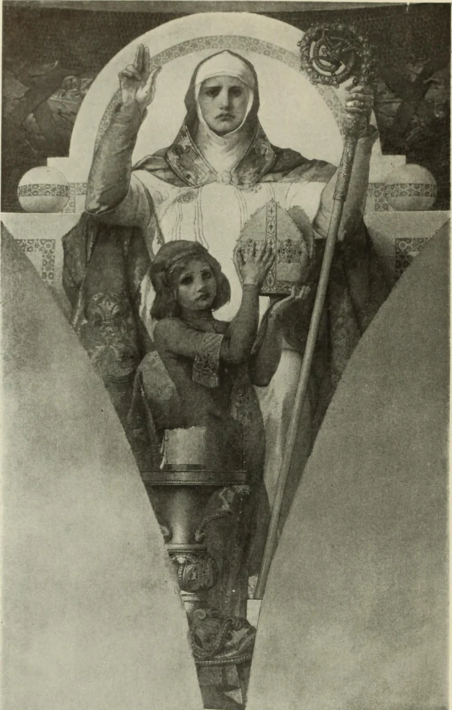 An illustration from International studio, 1897, leaf 245