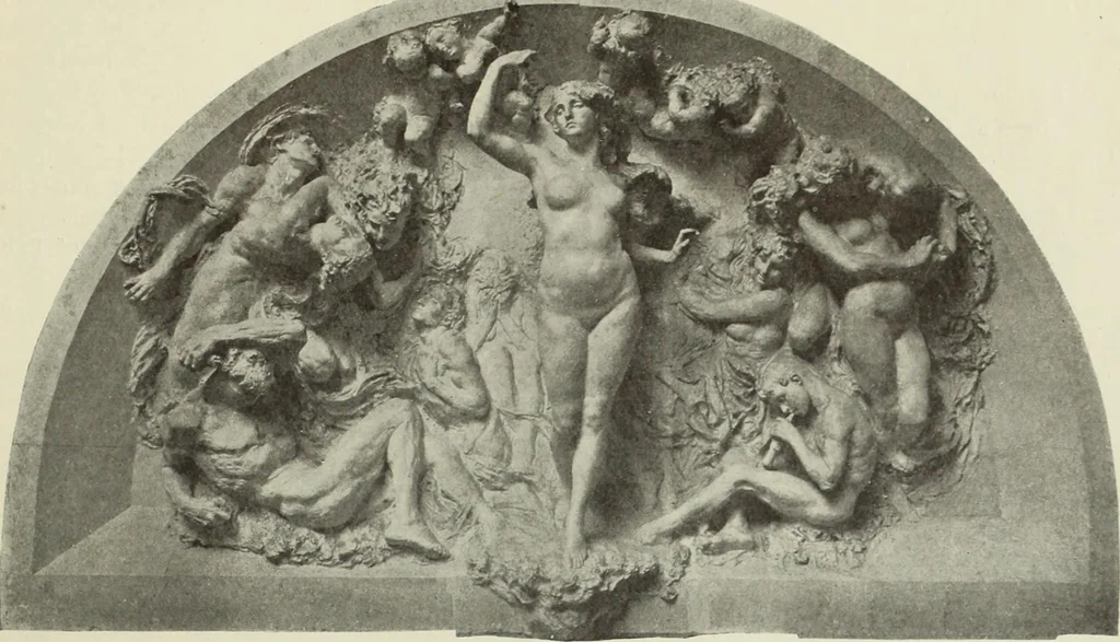 An illustration from International studio, 1897, leaf 258