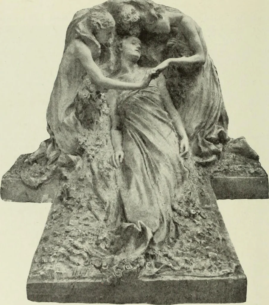 An illustration from International studio, 1897, leaf 259