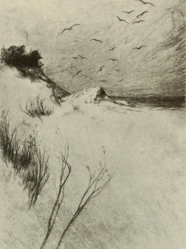 An illustration from International studio, 1897, leaf 28