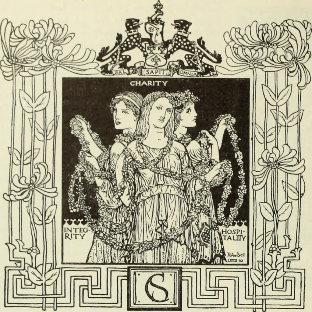 An illustration from International studio, 1897, leaf 305