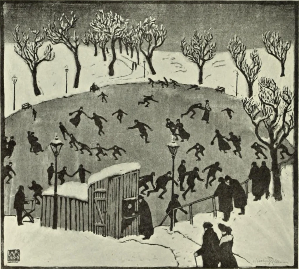 An illustration from International studio, 1897, leaf 319
