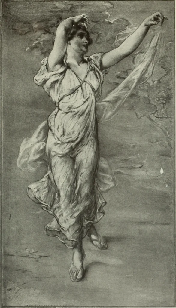 An illustration from International studio, 1897, leaf 338