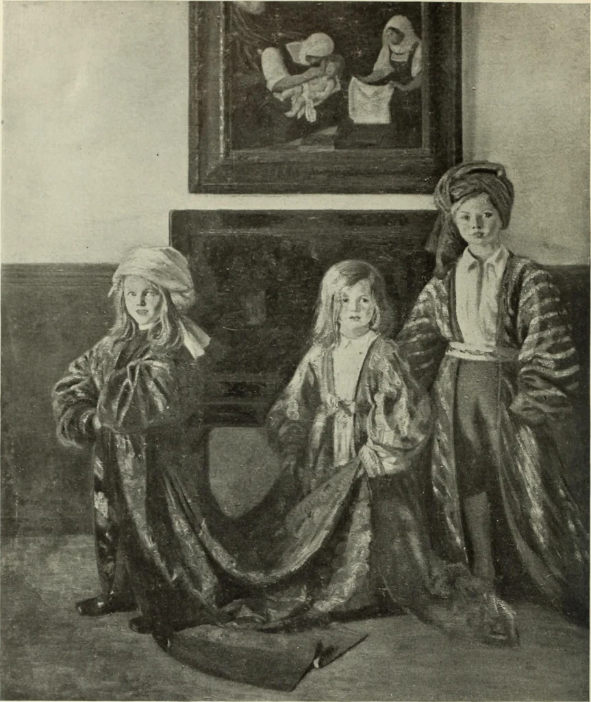 An illustration from International studio, 1897, leaf 353