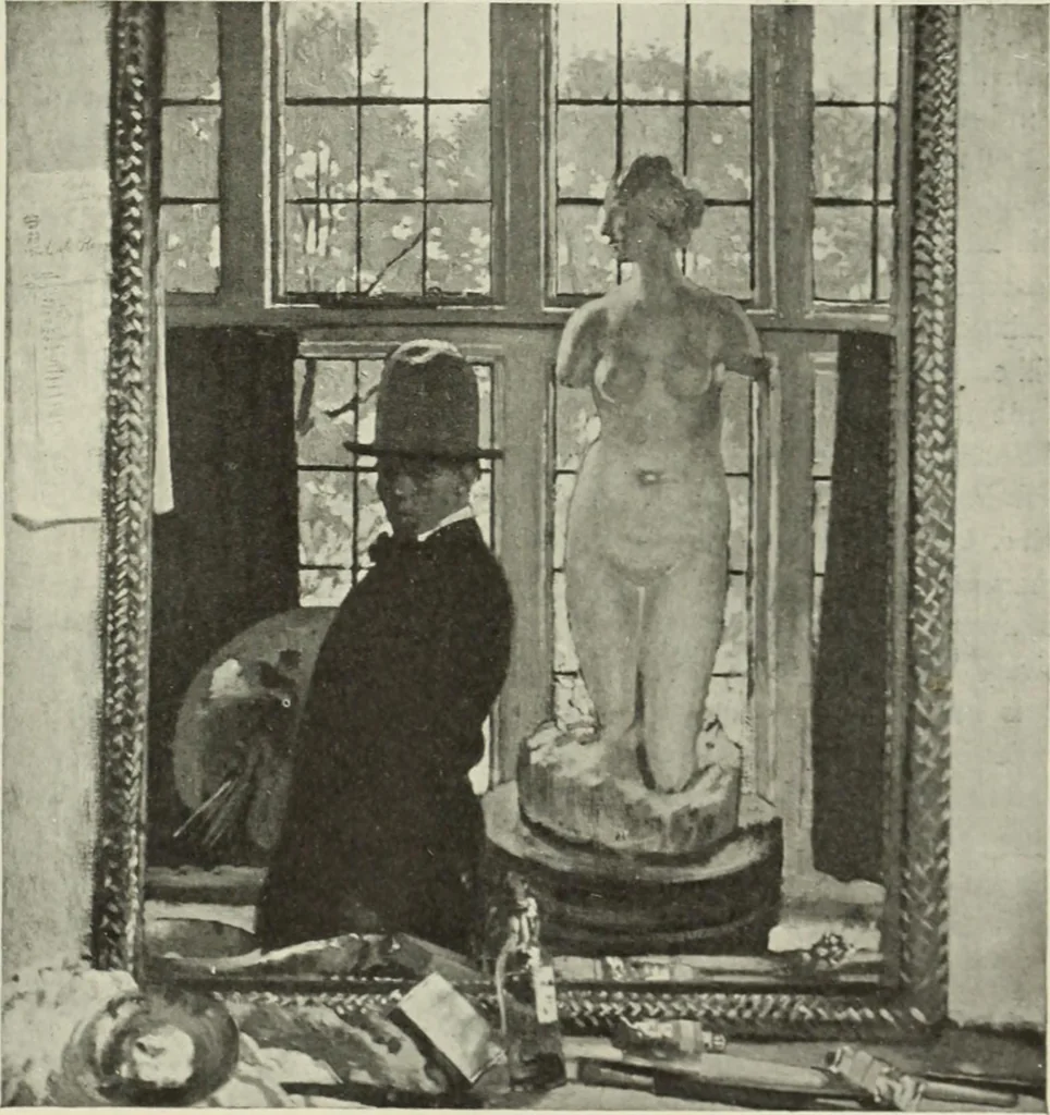 An illustration from International studio, 1897, leaf 354