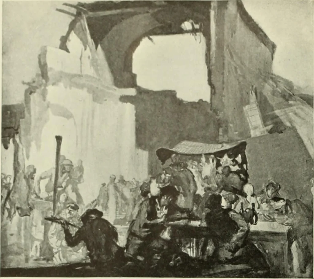 An illustration from International studio, 1897, leaf 37