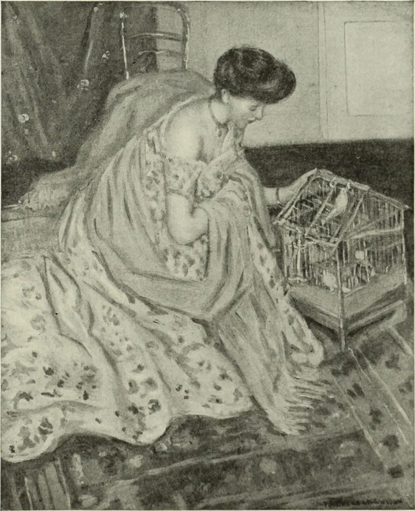 An illustration from International studio, 1897, leaf 376
