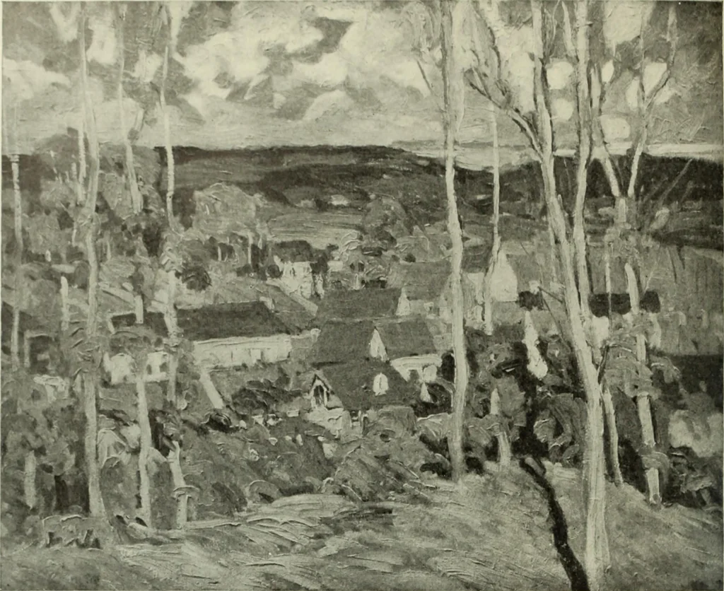 An illustration from International studio, 1897, leaf 377