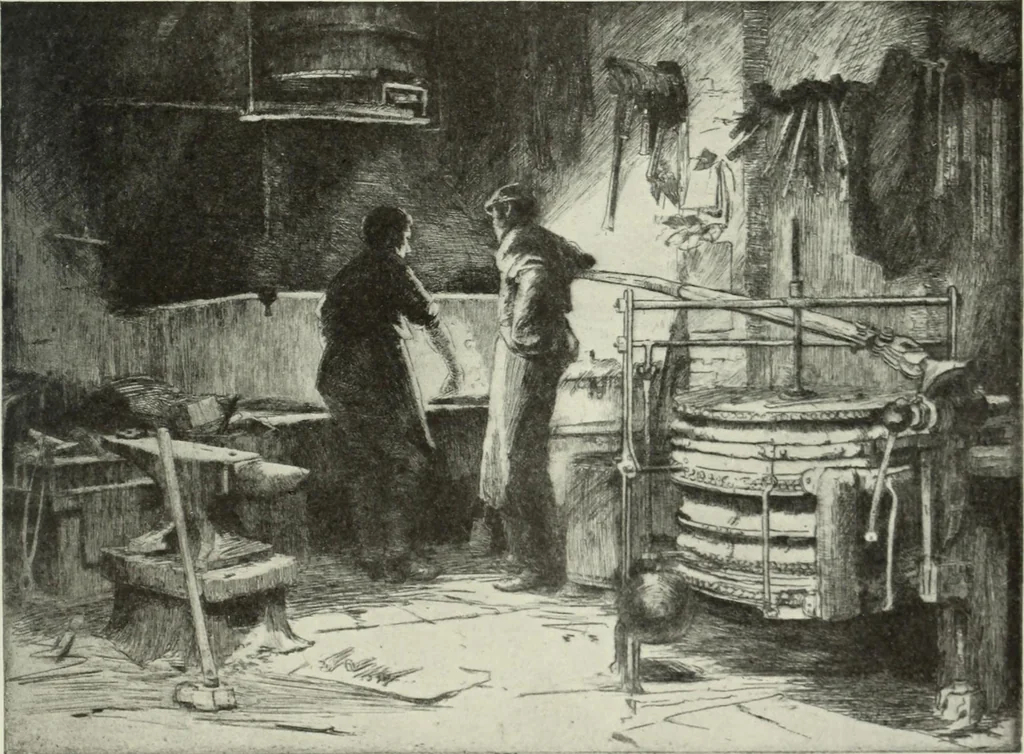 An illustration from International studio, 1897, leaf 386