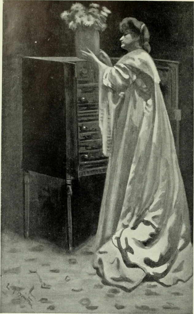 An illustration from International studio, 1897, leaf 395