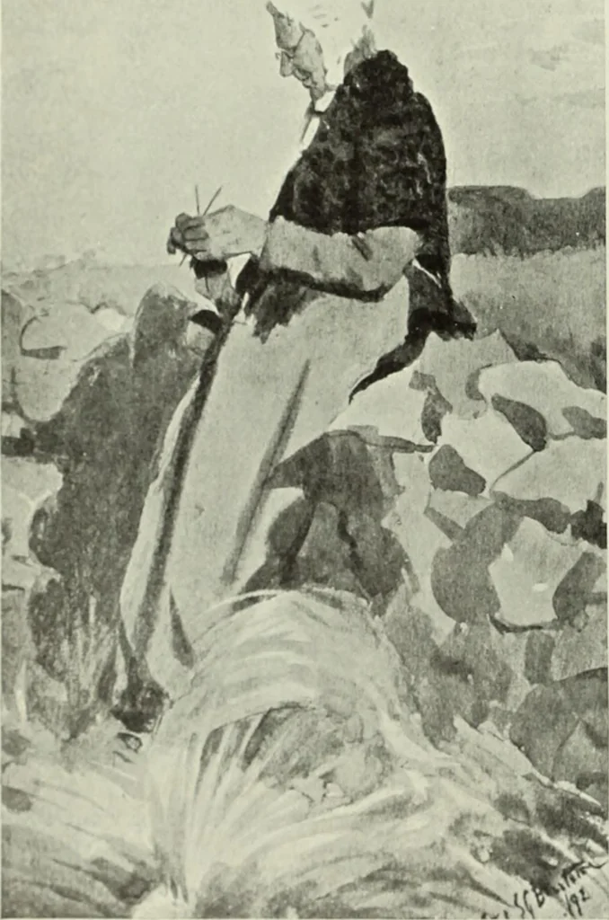 An illustration from International studio, 1897, leaf 397