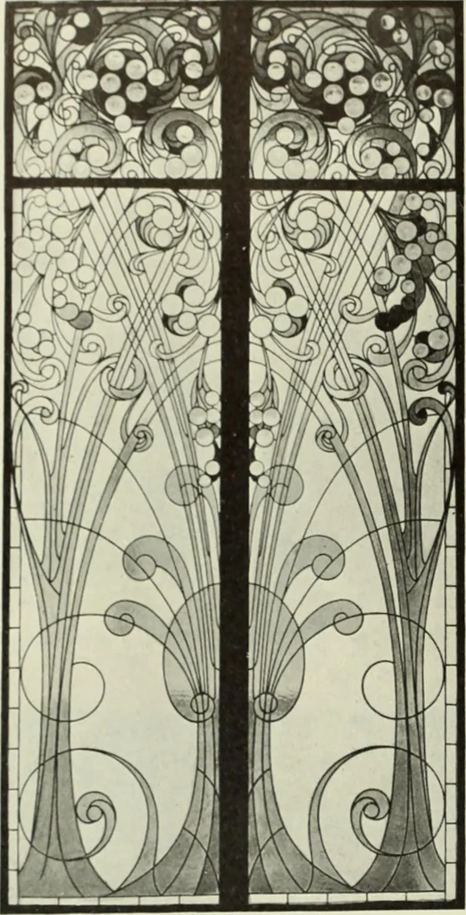 An illustration from International studio, 1897, leaf 425