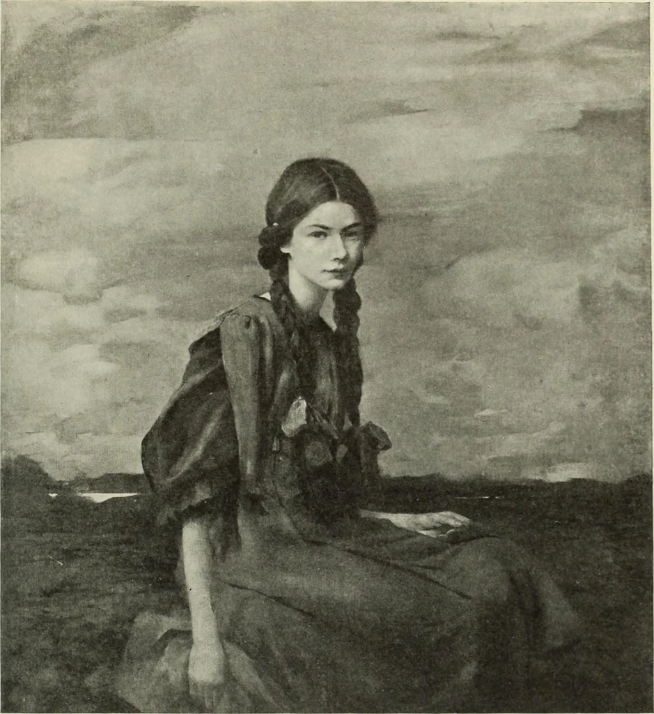 An illustration from International studio, 1897, leaf 426
