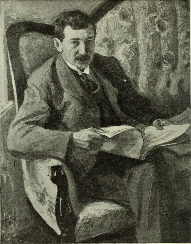 An illustration from International studio, 1897, leaf 433