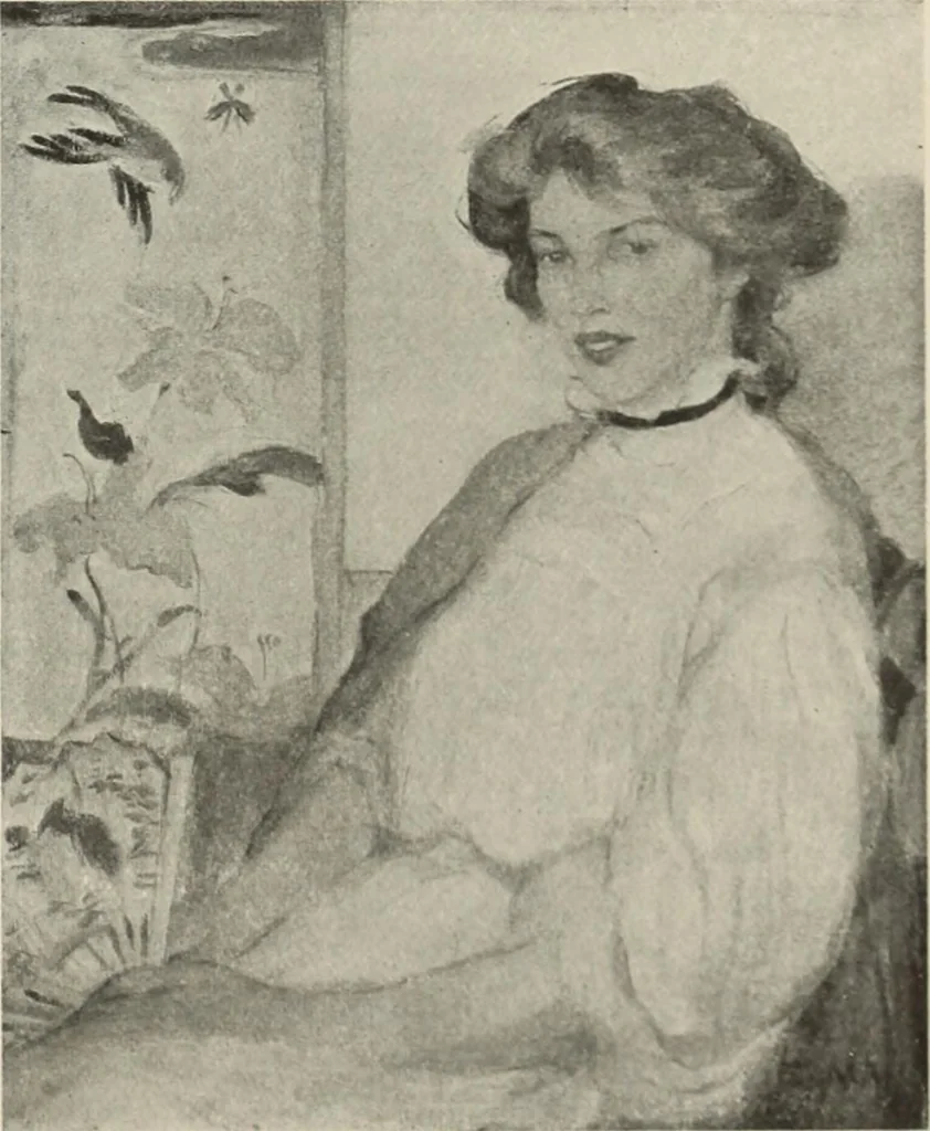 An illustration from International studio, 1897, leaf 438