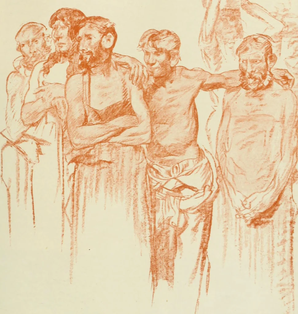 An illustration from International studio, 1897, leaf 46
