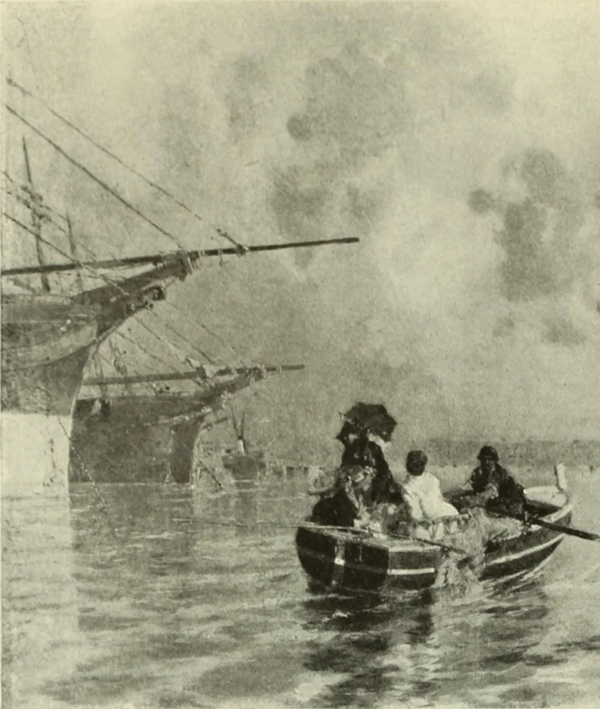 An illustration from International studio, 1897, leaf 71