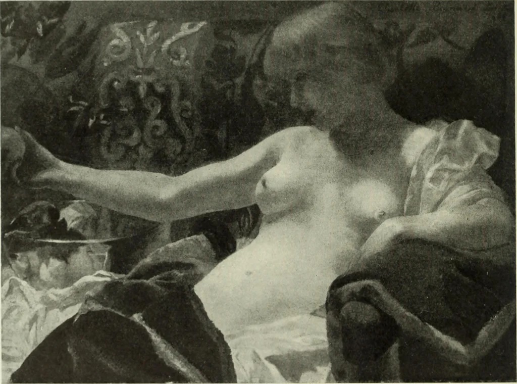 An illustration from International studio, 1897, leaf 91