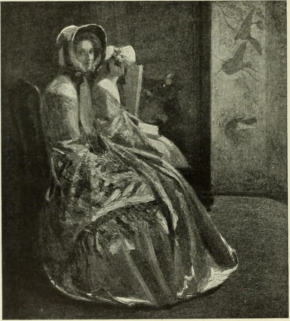 An illustration from International studio, 1897, leaf 95