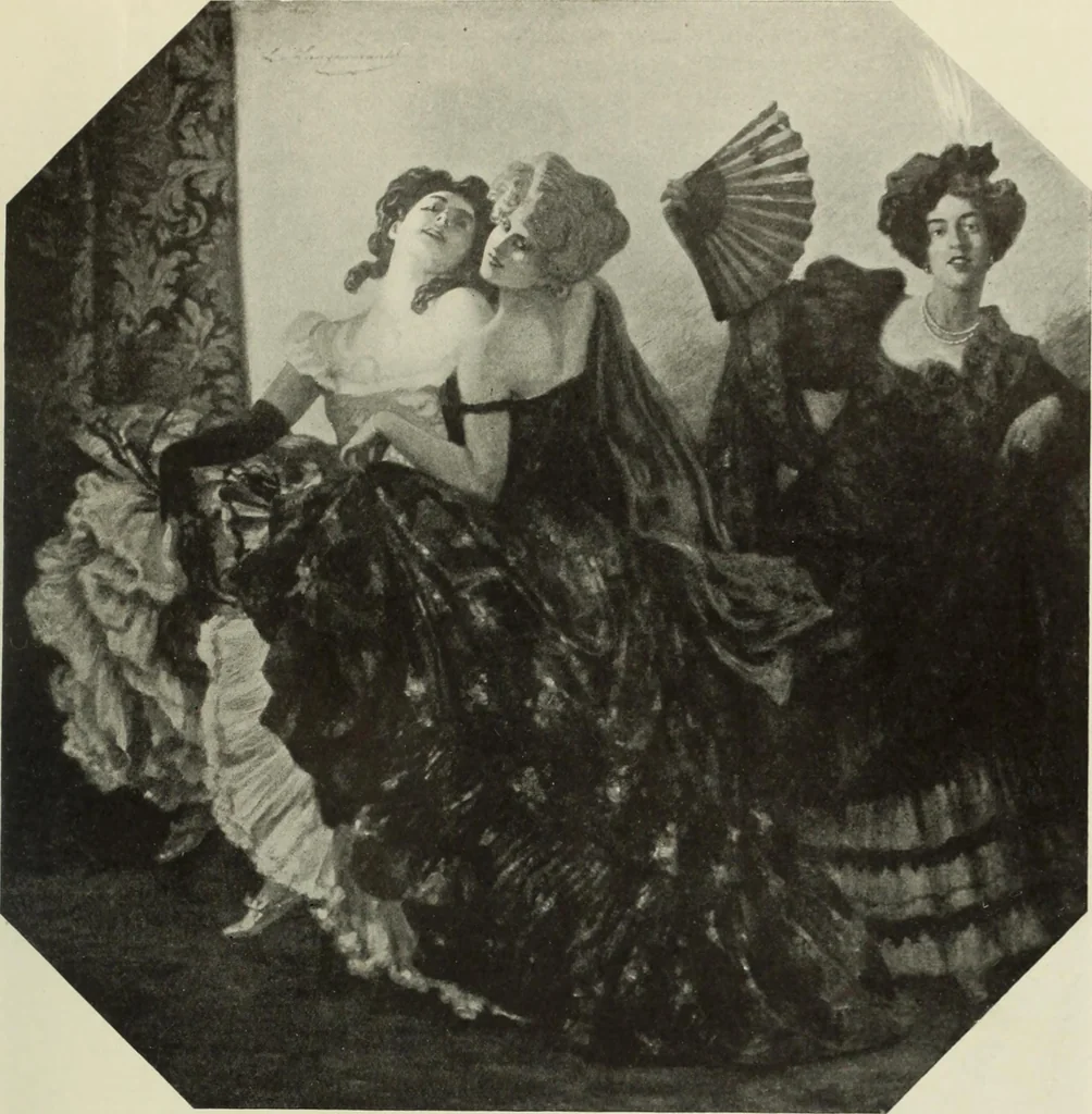 An illustration from International studio, 1897, leaf 96