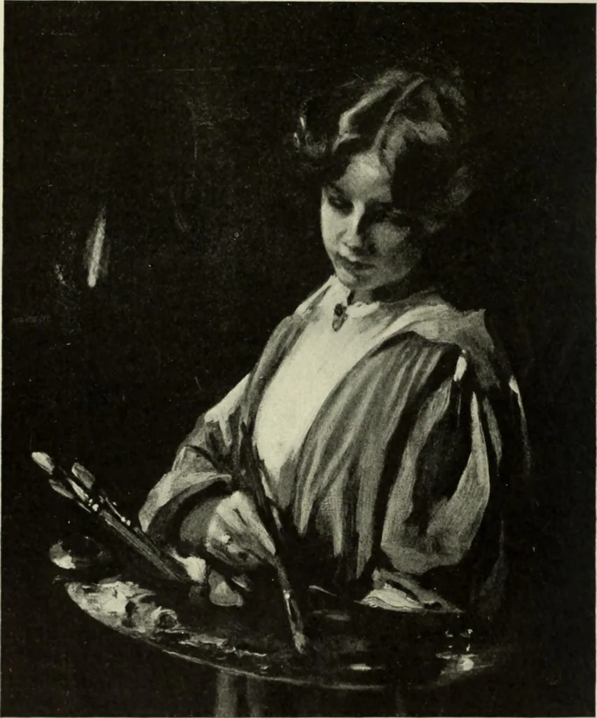 An illustration from International studio, 1897, leaf 99