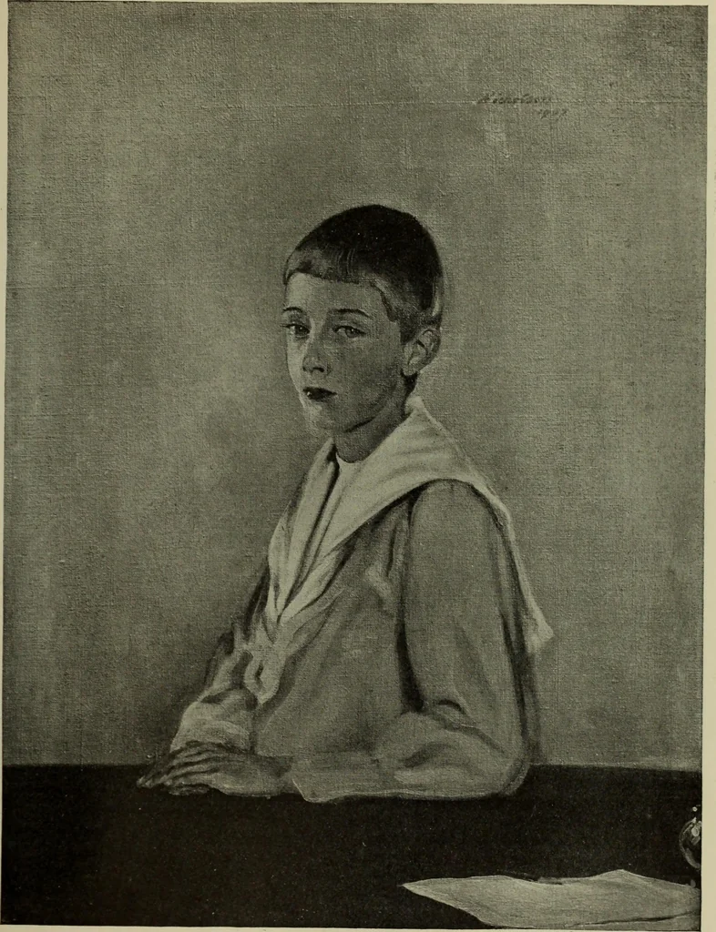 An illustration from International studio, 1897, leaf 100