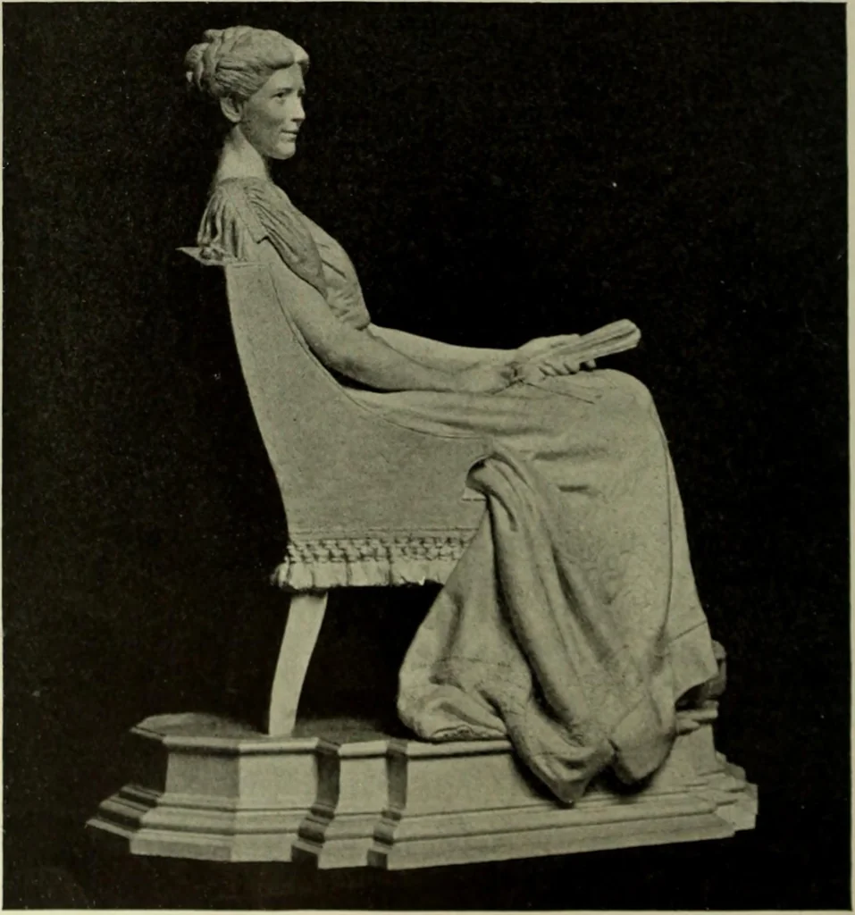An illustration from International studio, 1897, leaf 105