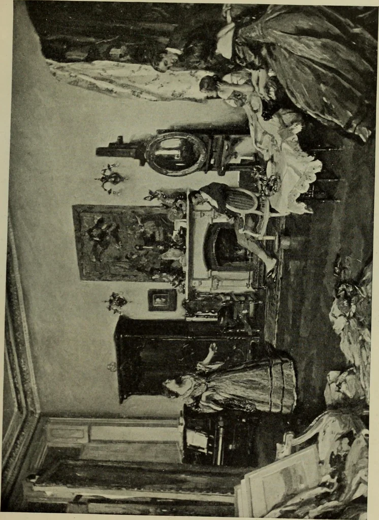 An illustration from International studio, 1897, leaf 108