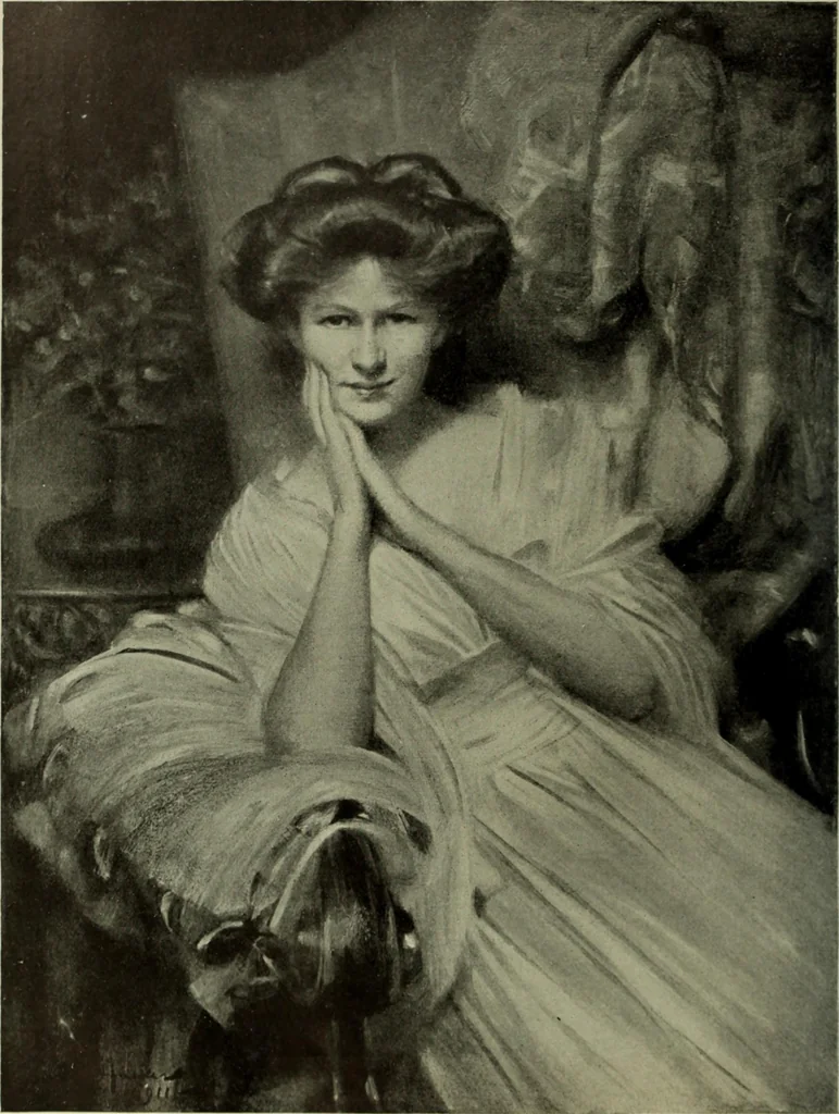 An illustration from International studio, 1897, leaf 113