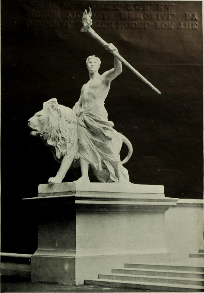 An illustration from International studio, 1897, leaf 119