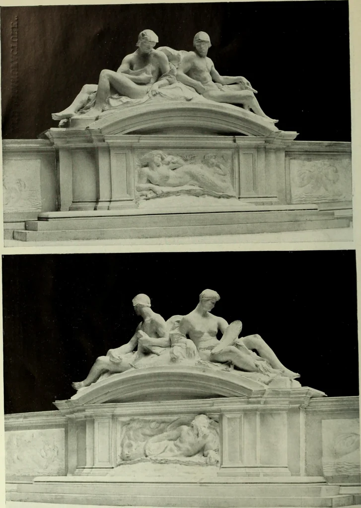 An illustration from International studio, 1897, leaf 121