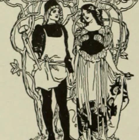 An illustration from International studio, 1897, leaf 13