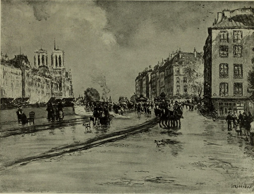 An illustration from International studio, 1897, leaf 132