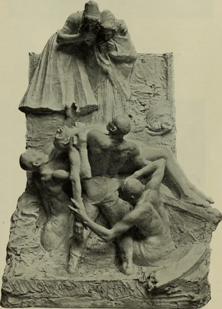 An illustration from International studio, 1897, leaf 162