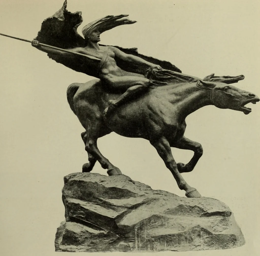 An illustration from International studio, 1897, leaf 164